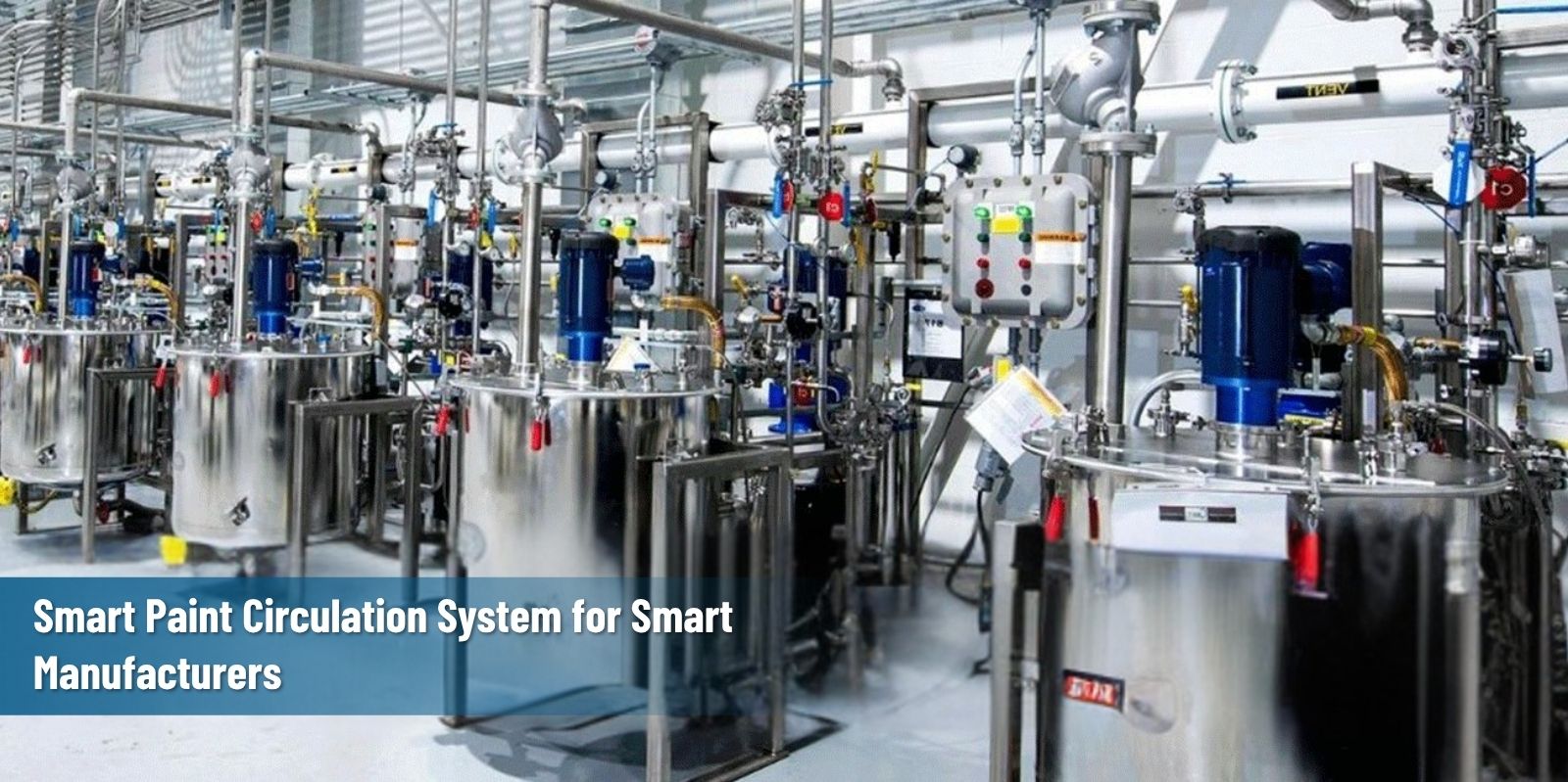 Smart Paint Circulation System for Smart Manufacturers