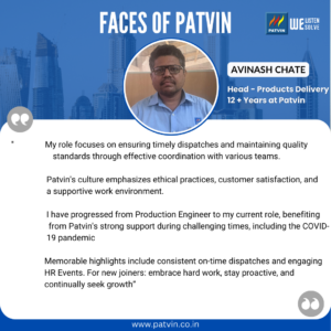 Avinash Chate - patvin employees testimony