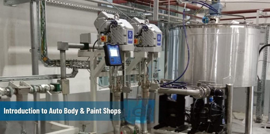 banner image to our blog - Introduction to Body Shop & Paint Shops