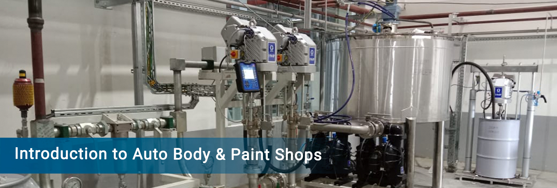 banner image to our blog - Introduction to Body Shop & Paint Shops