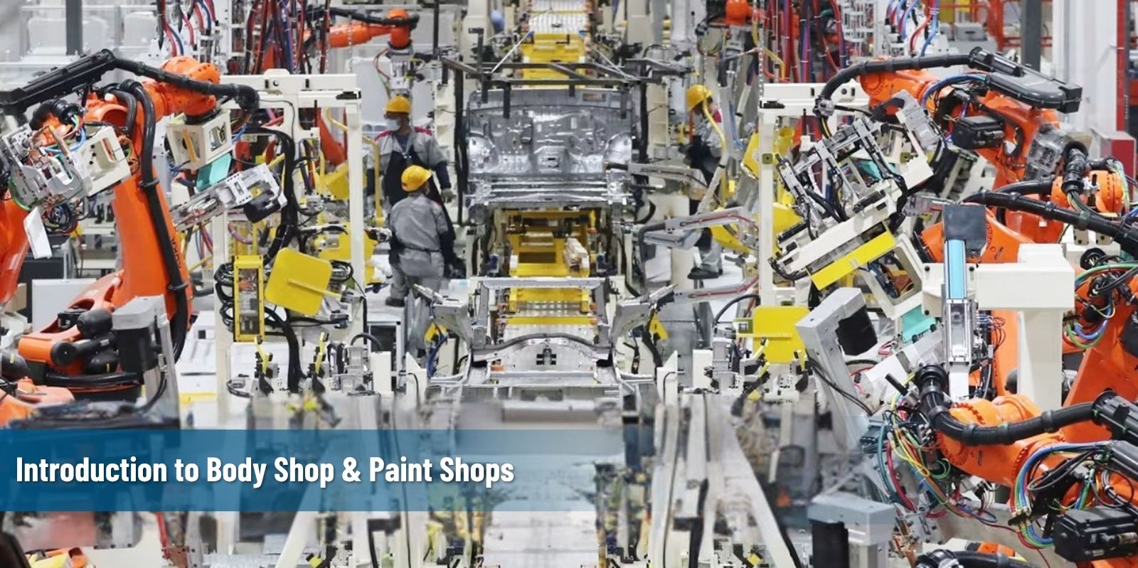 banner image for our blog - Introduction to body shop and paint shops