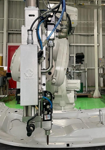 image of industrial robot