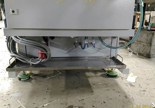 Image of industrial double chamber vacuum packaging machine