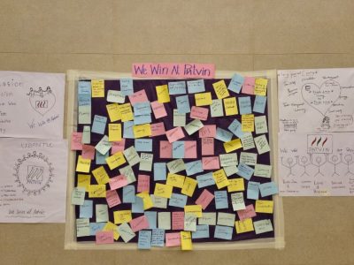 The image showcases some charts and diagrams, with the text “We Win At Patvin” written at the top.